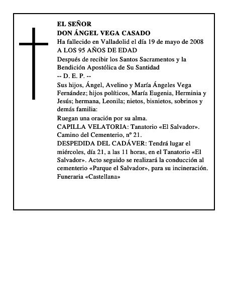 DON ÁNGEL VEGA CASADO