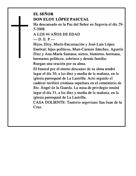 DON ELOY LÓPEZ PASCUAL
