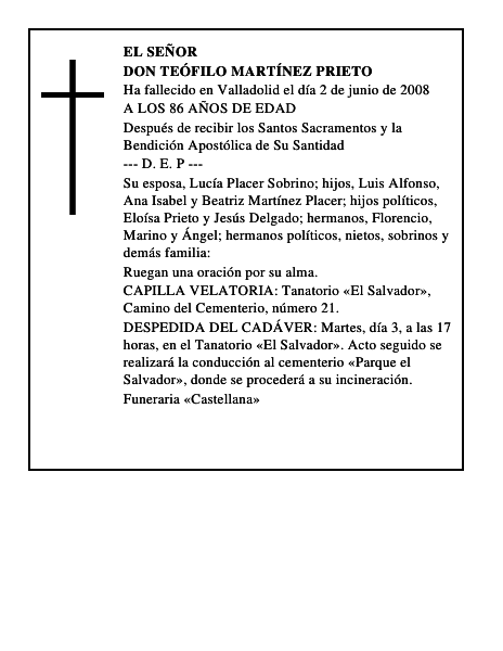 DON TEÓFILO MARTÍNEZ PRIETO