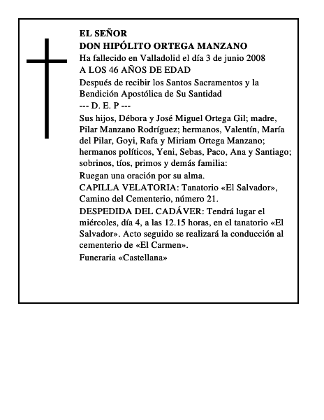 DON HIPÓLITO ORTEGA MANZANO