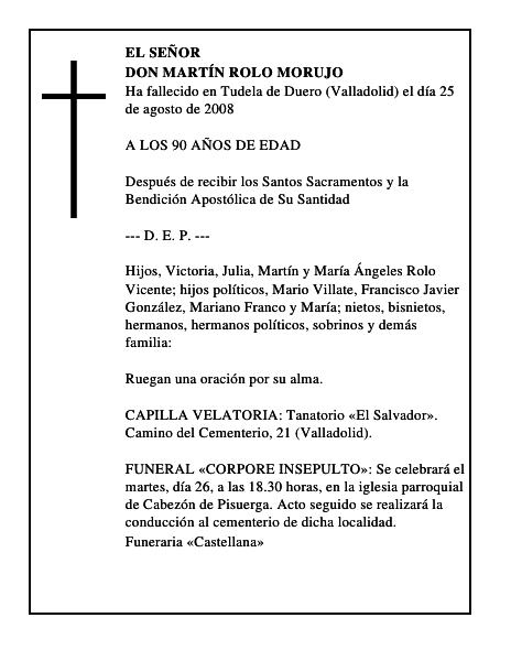 DON MARTÍN ROLO MORUJO
