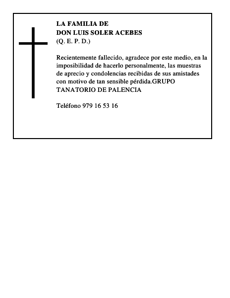 DON LUIS SOLER ACEBES