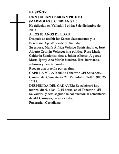 DON JULIÁN CEBRIÁN PRIETO