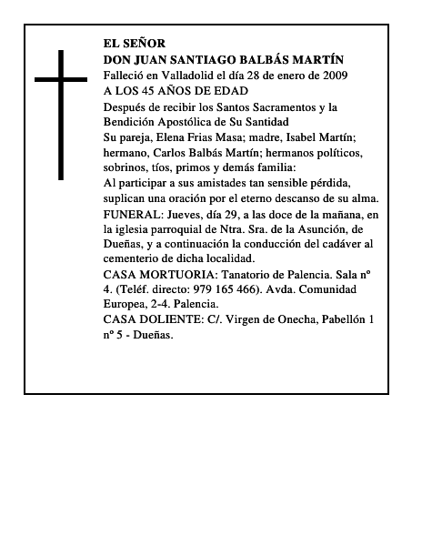 DON JUAN SANTIAGO BALBÁS MARTÍN