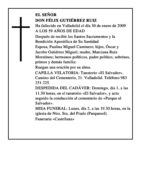 DON FÉLIX GUTIÉRREZ RUIZ