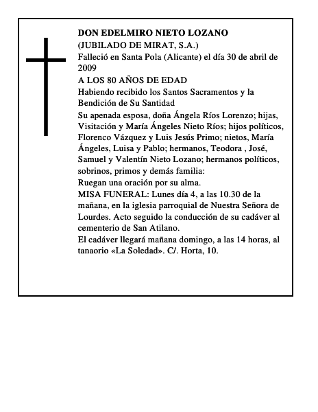 DON EDELMIRO NIETO LOZANO