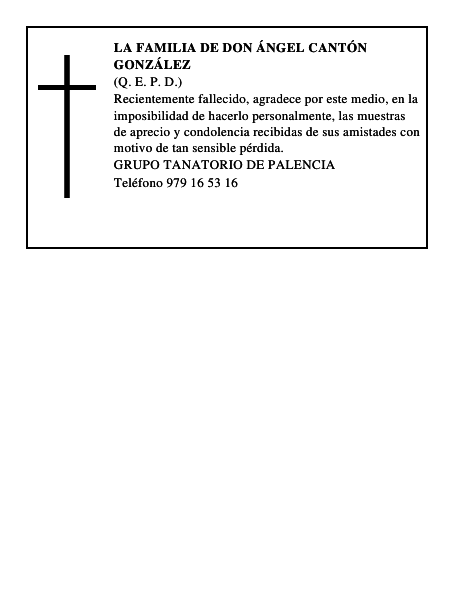 LA FAMILIA DE DON ÁNGEL CANTÓN GONZÁLEZ