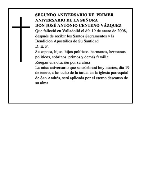 Don José Antonio Centeno Vázquez