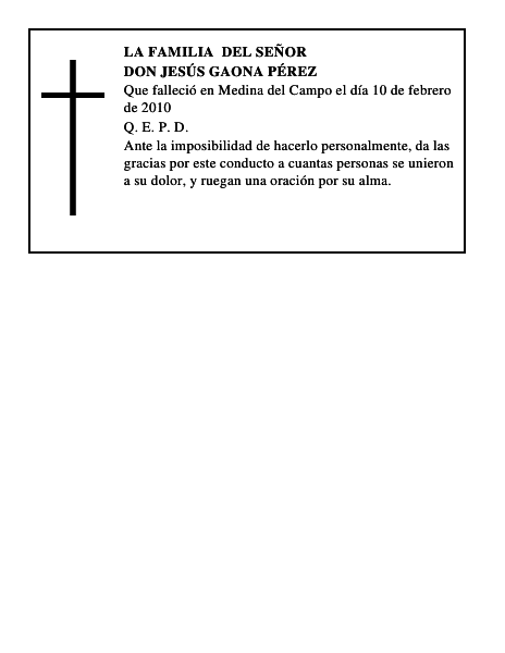 Don Jesús Gaona Pérez