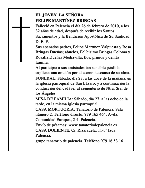 Felipe Martínez Bringas