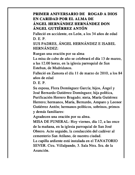 Ángel Hernández Hernández Don Ángel Gutiérrez Antón