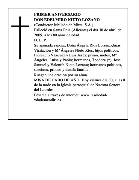 Don Edelmiro Nieto Lozano