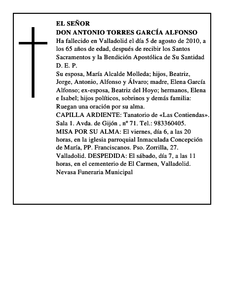 Don Antonio Torres García Alfonso