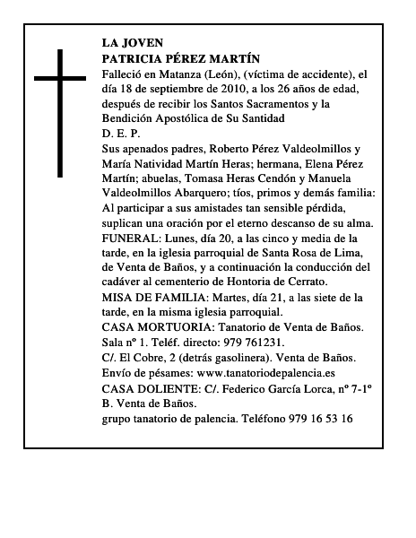Patricia Pérez Martín