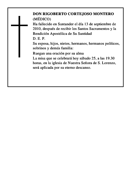 Don Rigoberto Cortejoso Montero