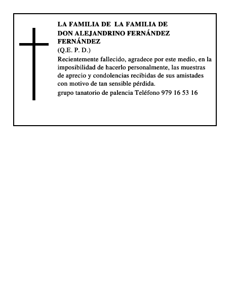 Don Alejandrino Fernández Fernández