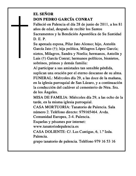 Don Pedro García Conrat