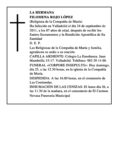 Filomena Rojo López