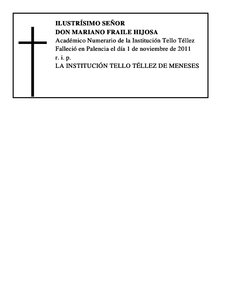 Don Mariano Fraile Hijosa