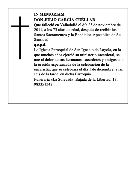 Don Julio García Cuéllar