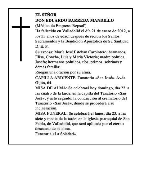 Don Eduardo Barreda Mandillo