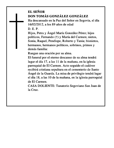 Don Tomás González González