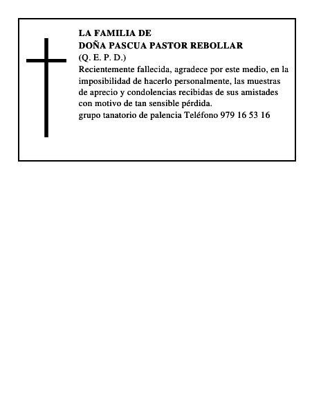 Doña Pascua Pastor Rebollar