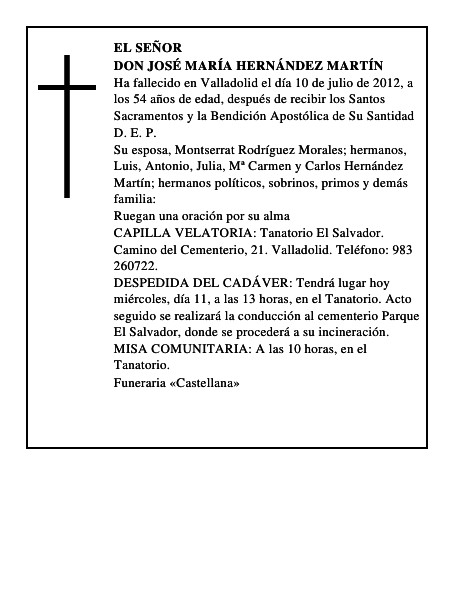 Don José María Hernández Martín