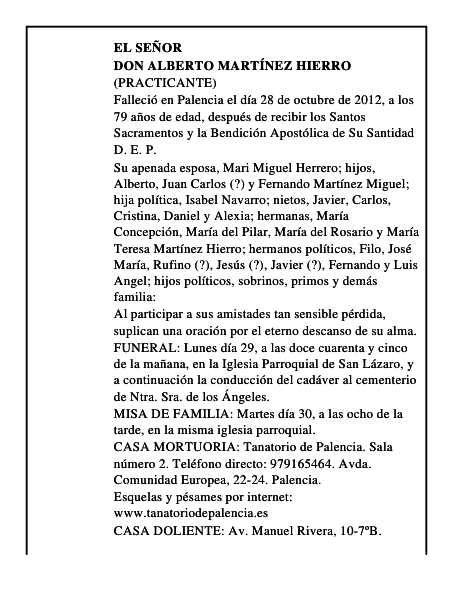 Don Alberto Martínez Hierro