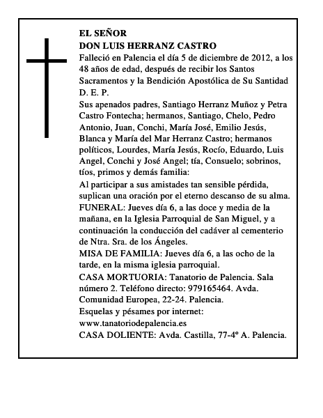 Don Luis Herranz Castro