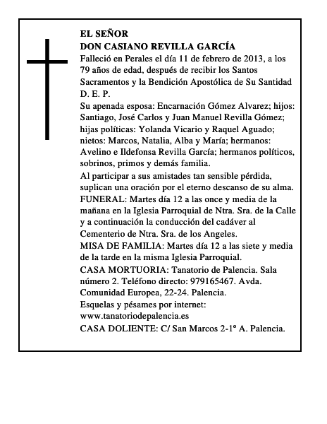 Don Casiano Revilla García