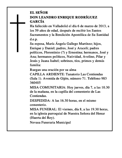 Don Leandro Enrique Rodríguez García