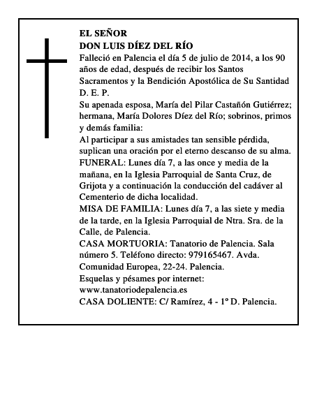 Don Luis Díez del Río