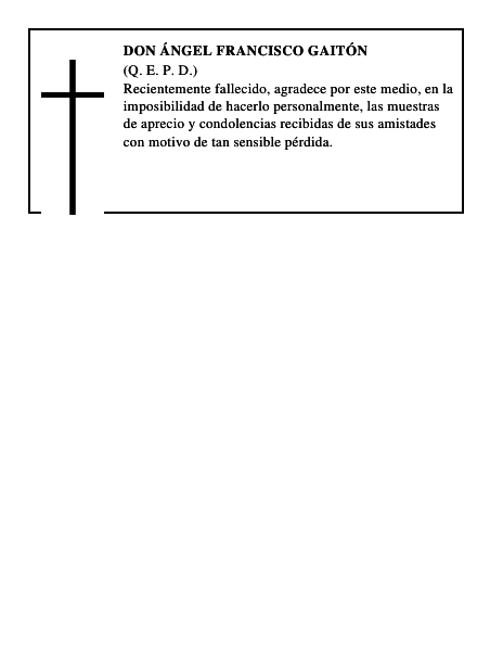 Don Ángel Francisco Gaitón