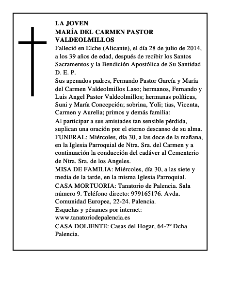 María del Carmen Pastor Valdeolmillos
