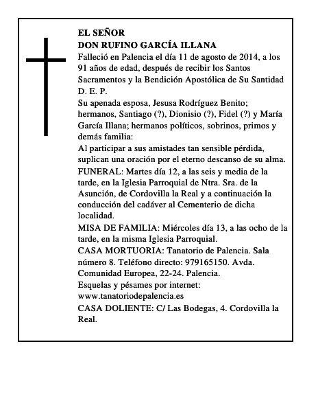 Don Rufino García Illana
