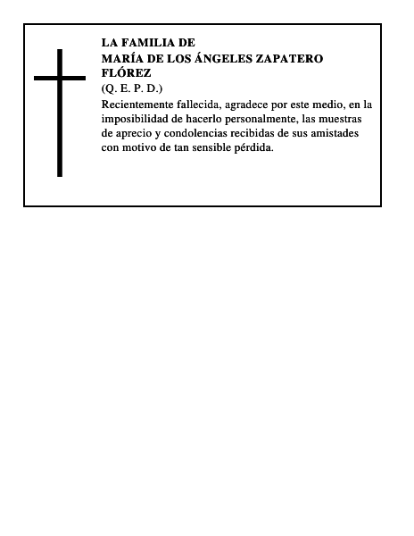 María de los Ángeles Zapatero Flórez