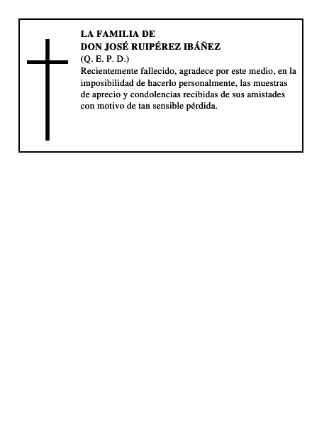 Don José Ruipérez Ibáñez