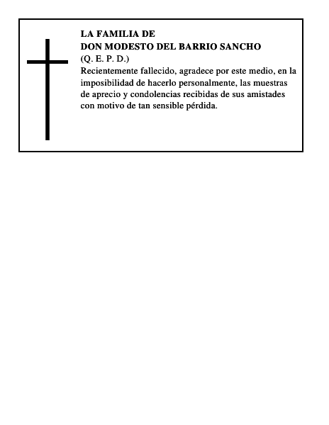 Don Modesto del Barrio Sancho