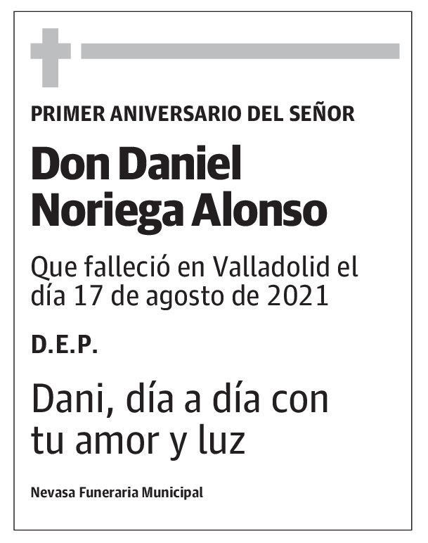 Don Daniel Noriega Alonso