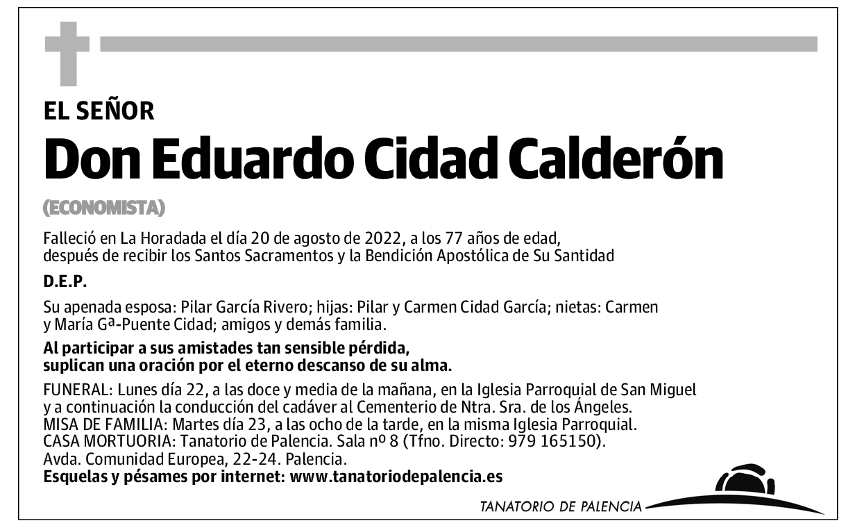 Don Eduardo Cidad Calderón