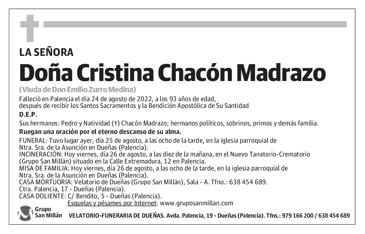 Cristina Chacón Madrazo