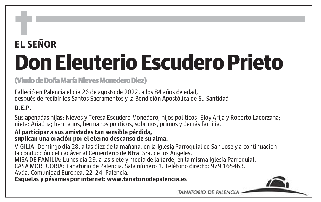 Eleuterio Escudero Prieto