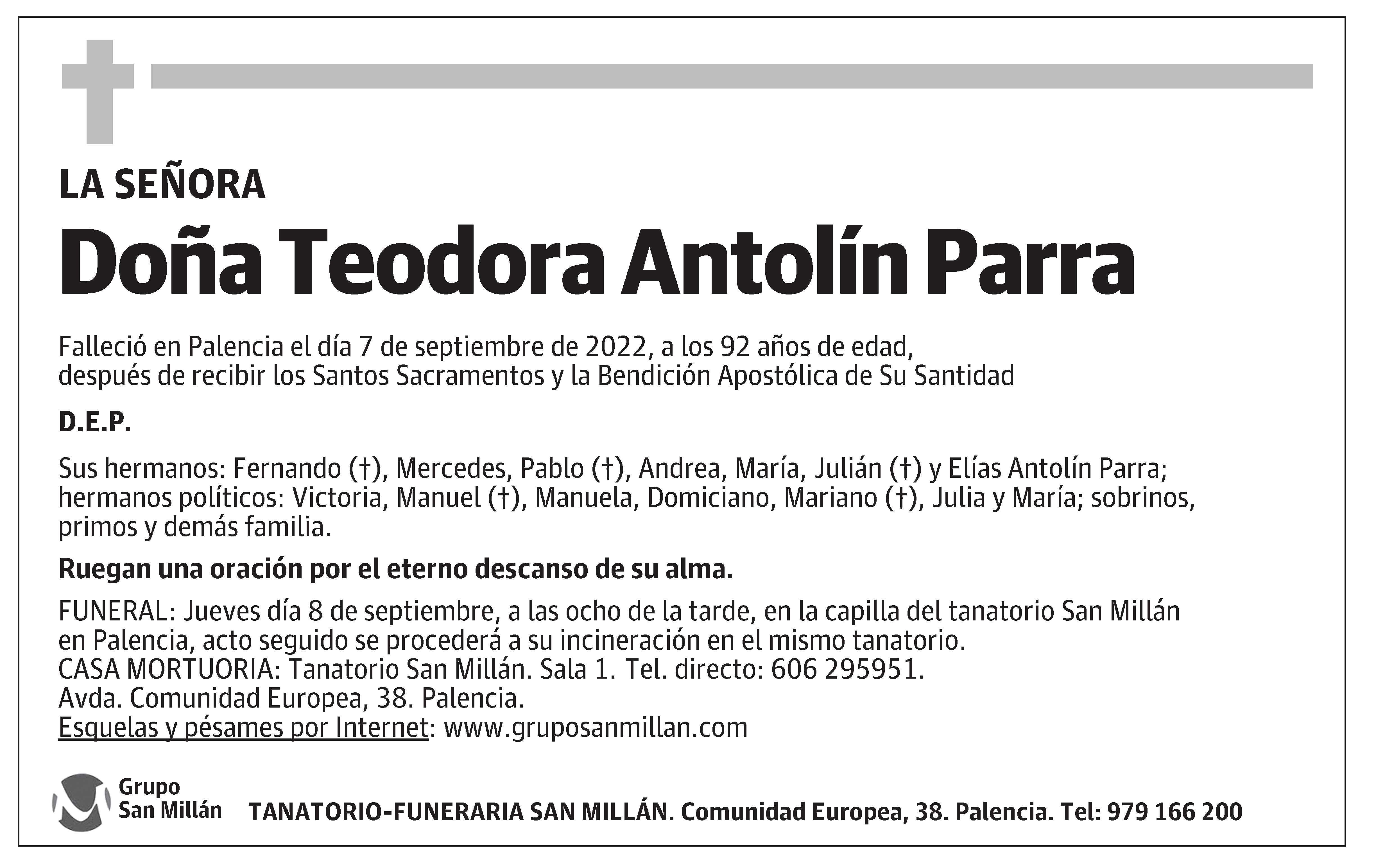 Teodora Antolín Parra