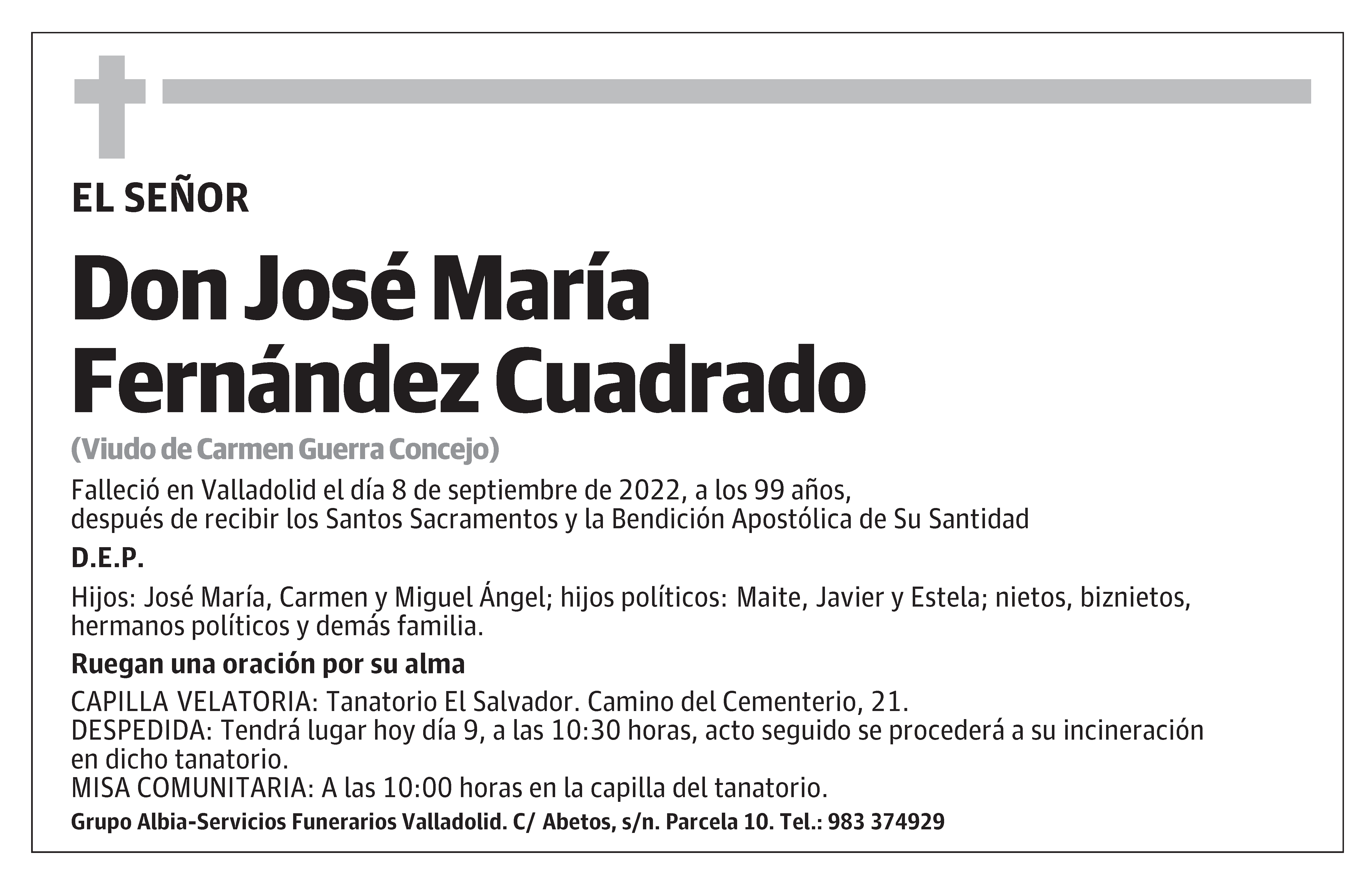 José María Fernández Cuadrado