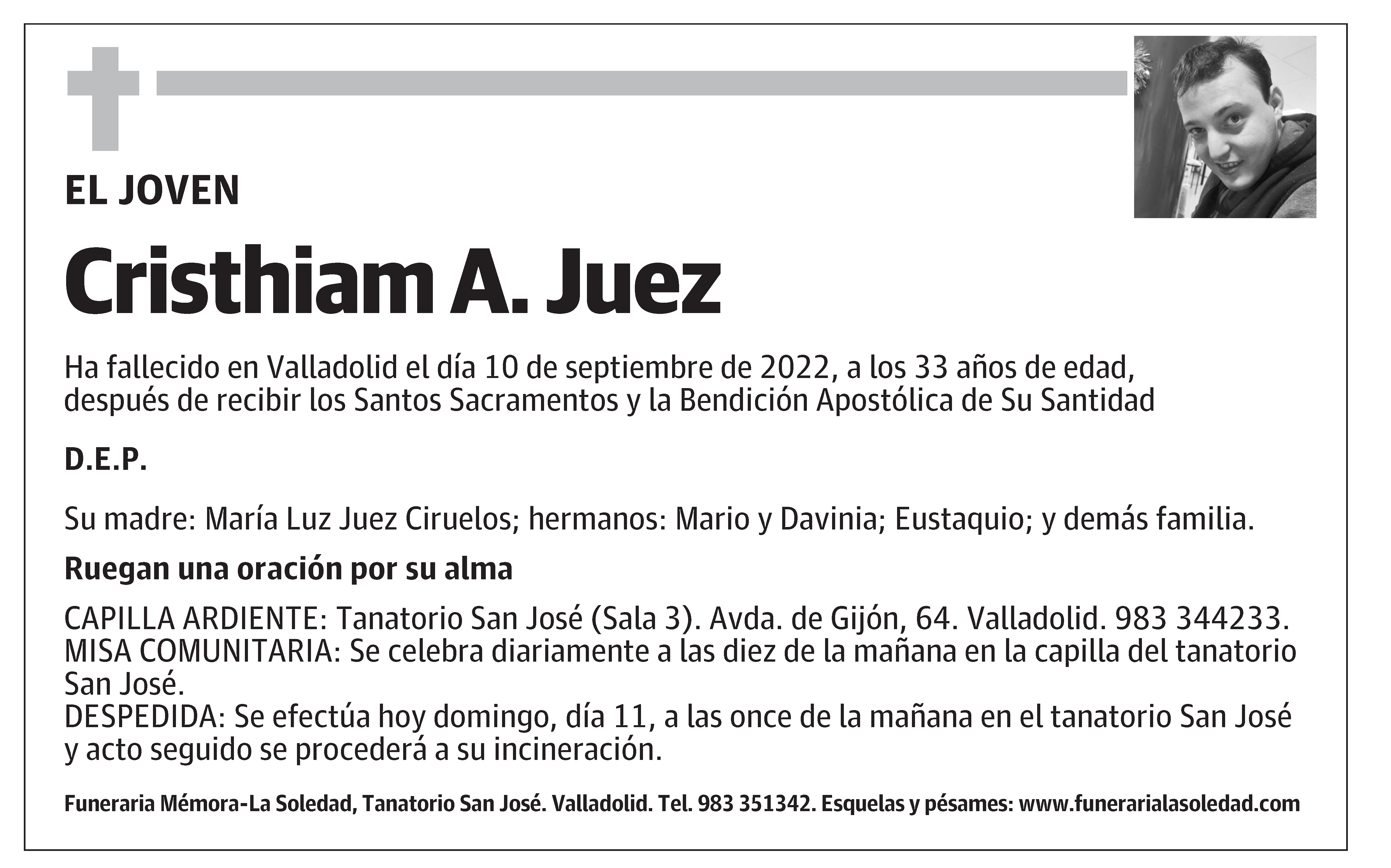 Cristhiam A. Juez