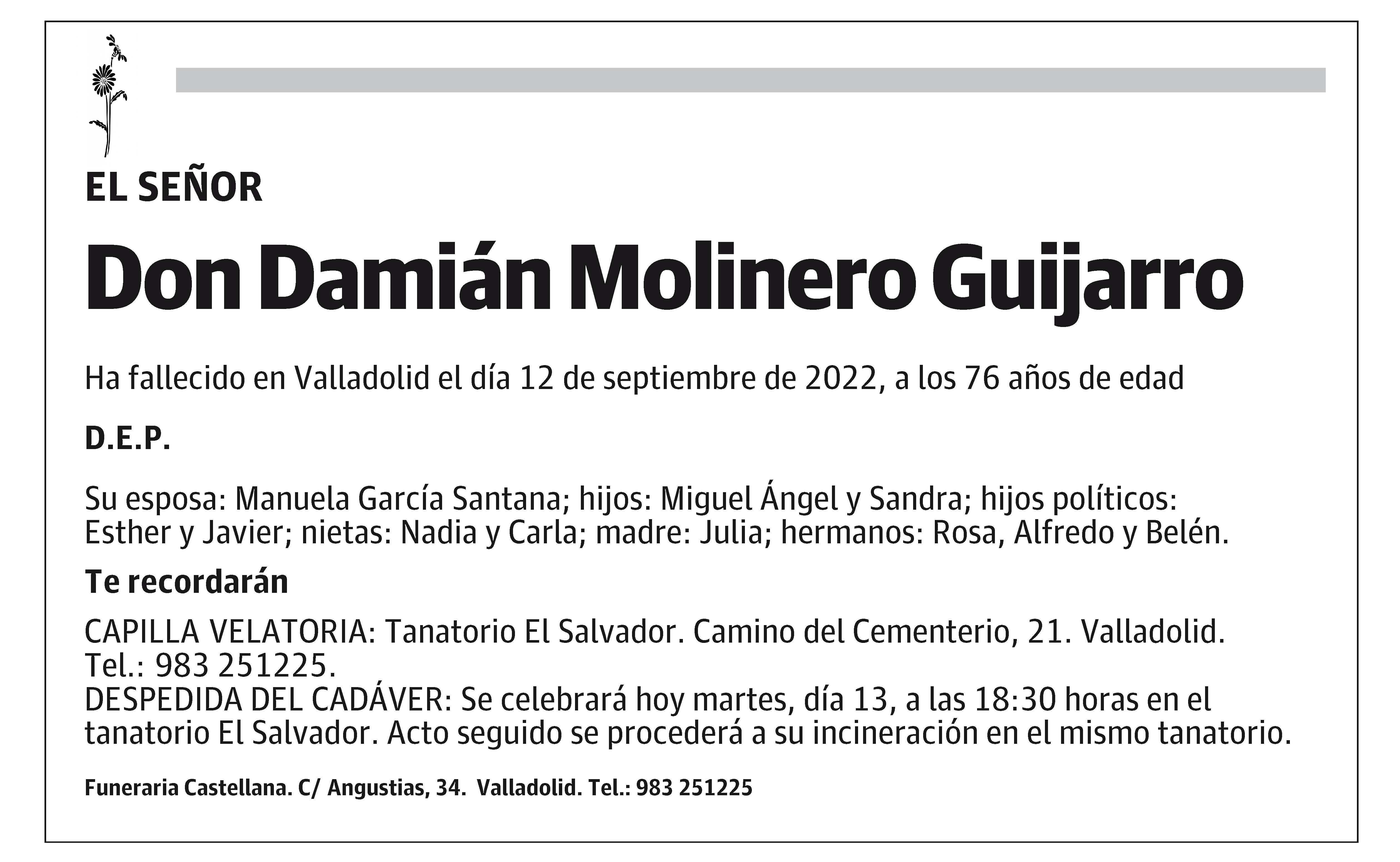 Damián Molinero Guijarro