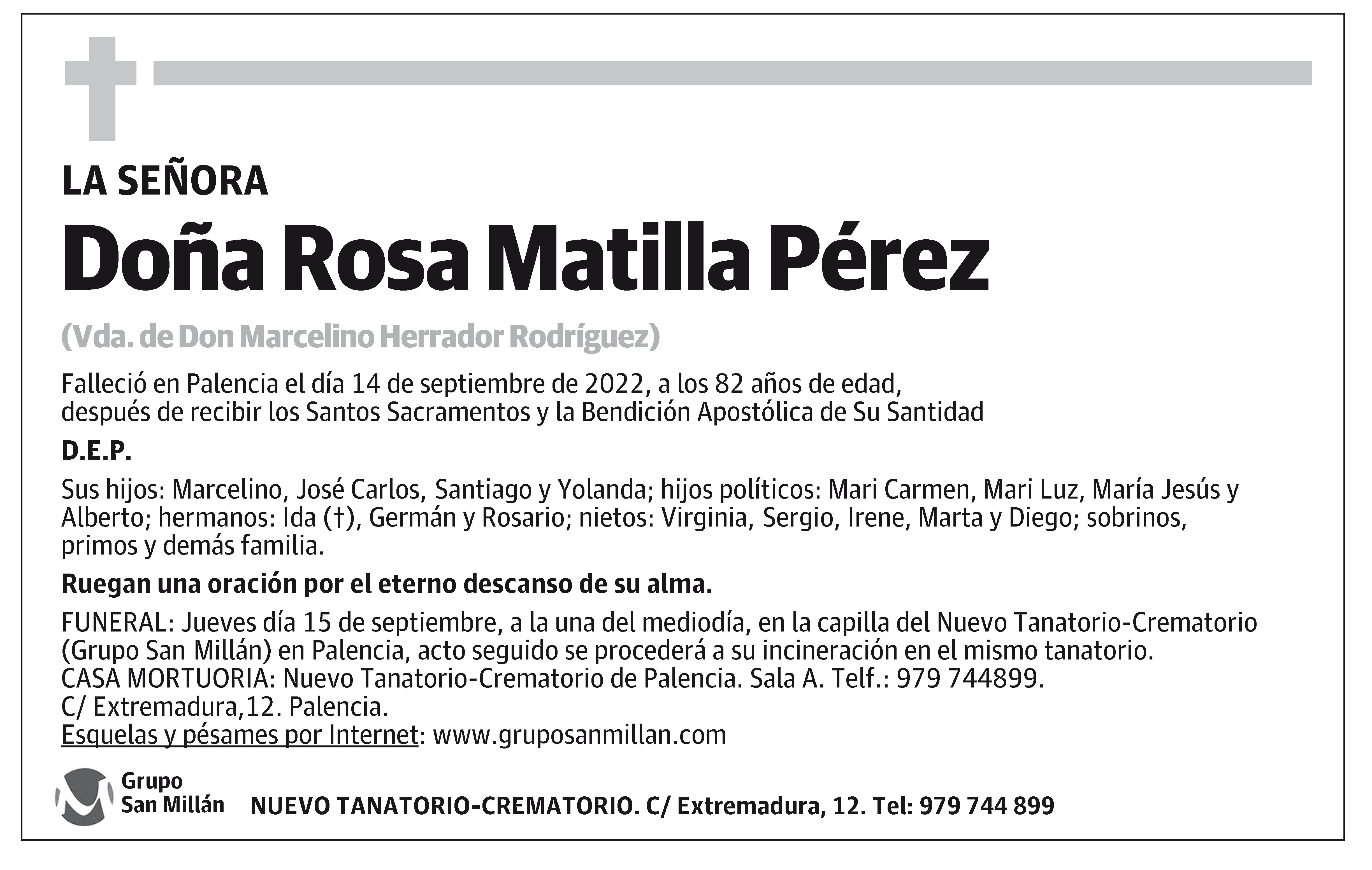 Rosa Matilla Pérez