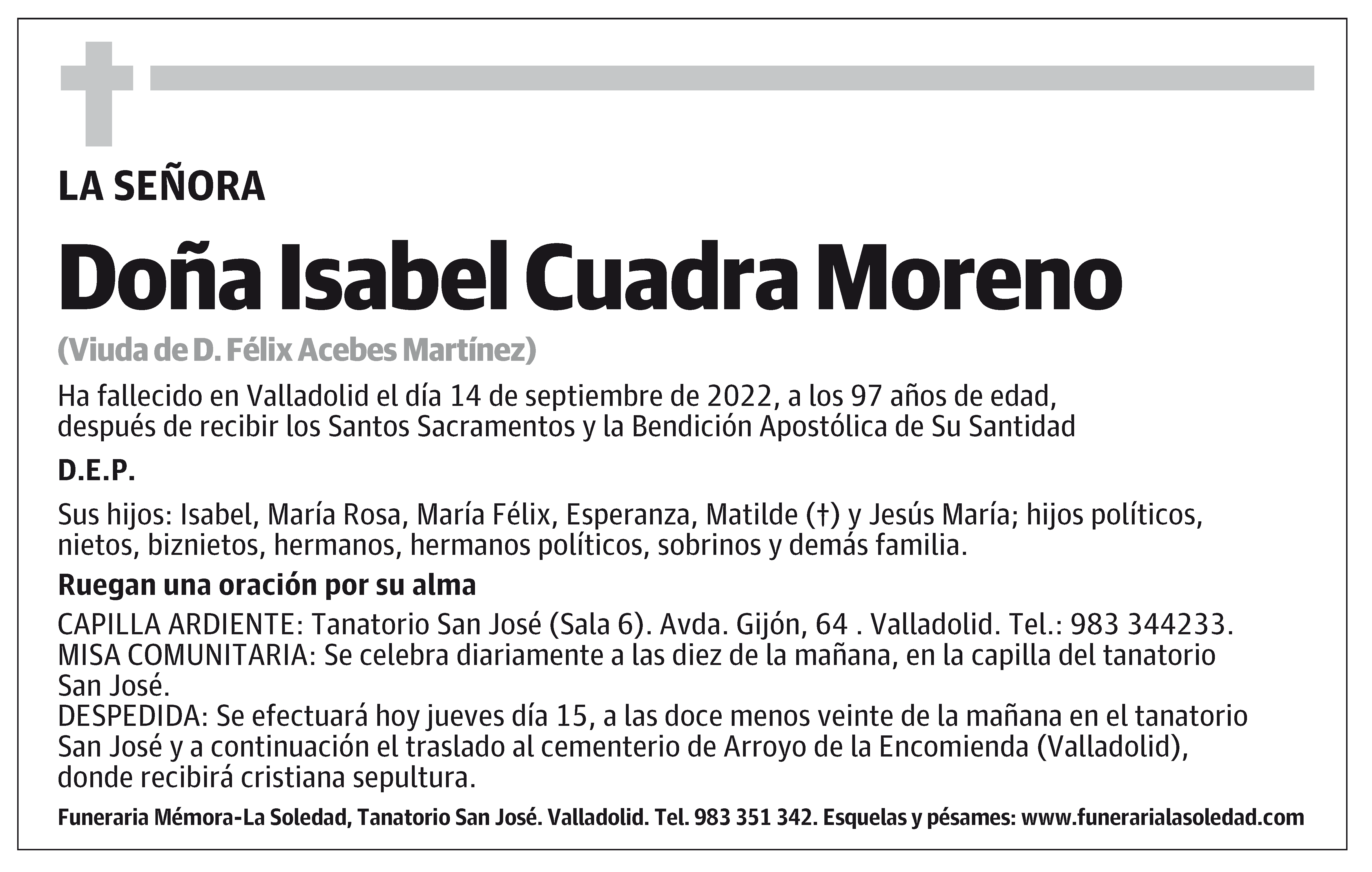 Isabel Cuadra Moreno