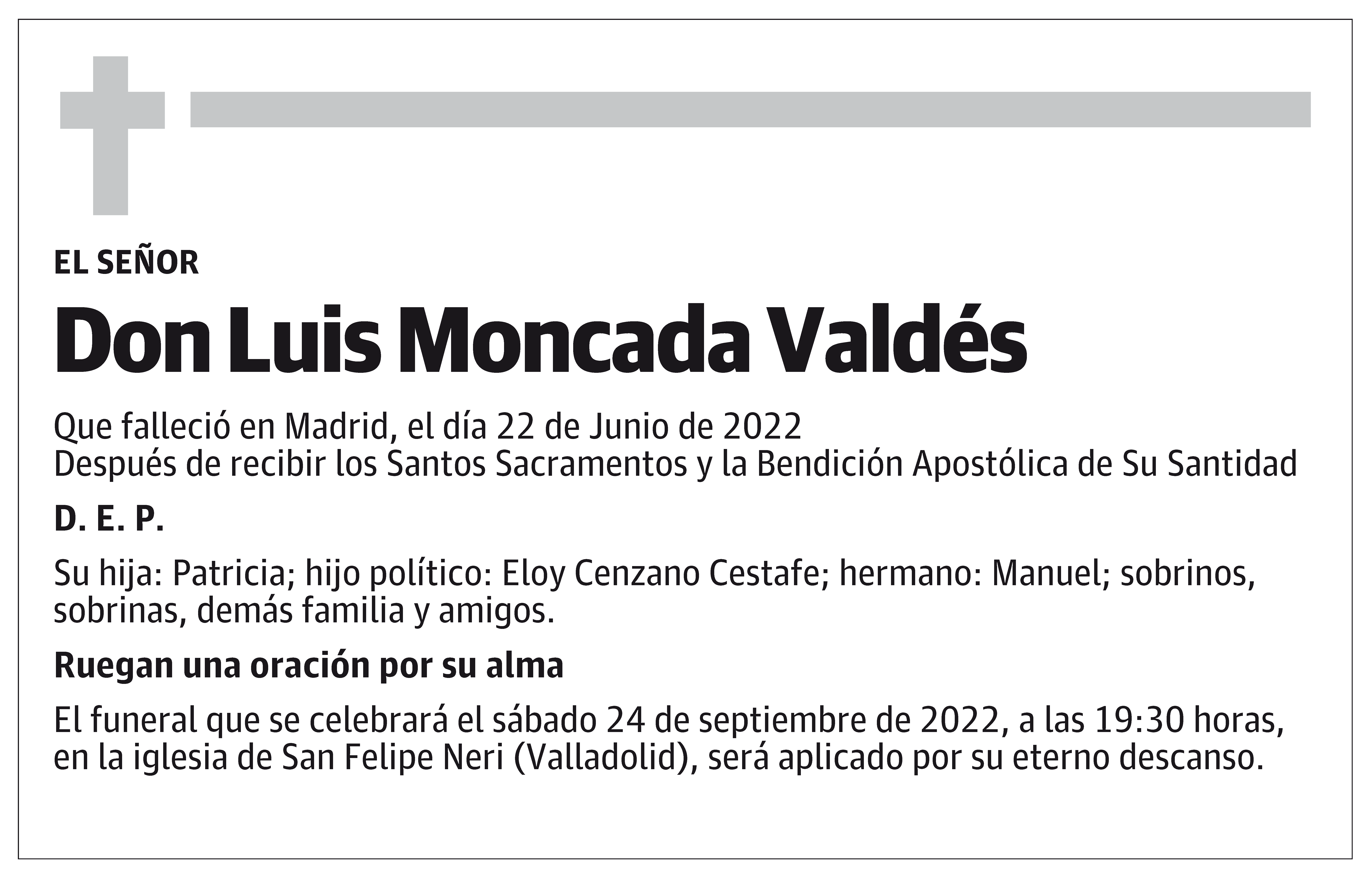 Luis Moncada Valdés